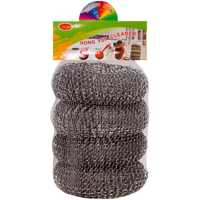Set 4 bureți de sârmă mari 40 g